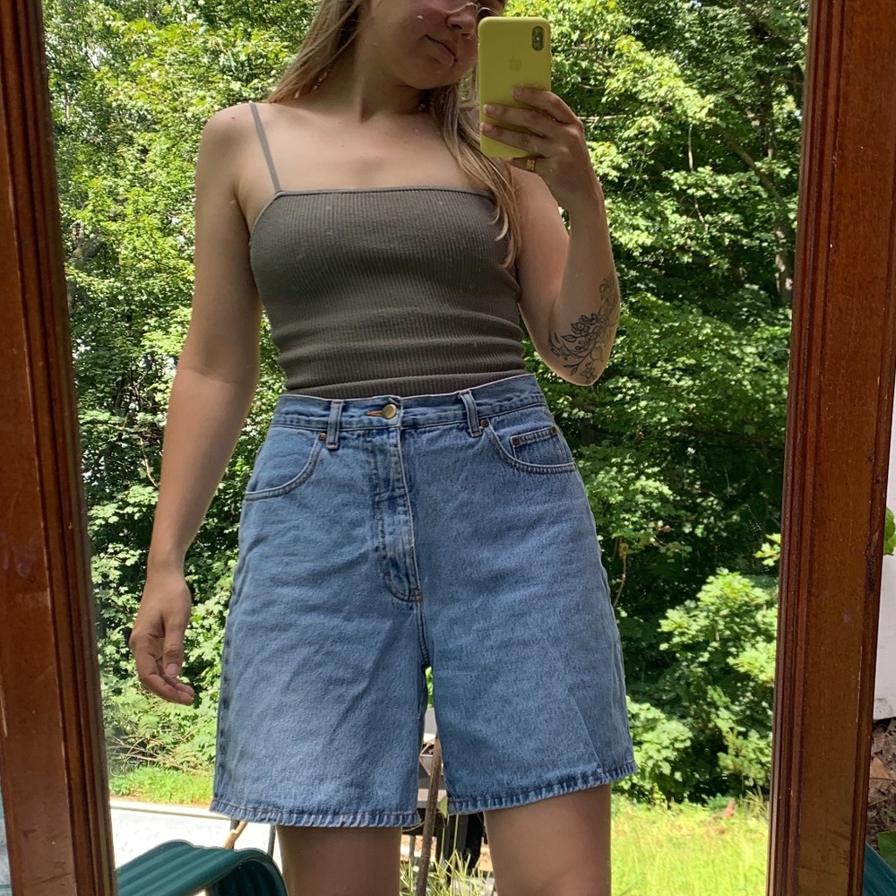 Vintage High Rise Loose Fit Shorts Eddie Bauer